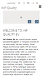 Mobile Screenshot of inpquality.nl