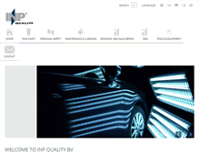 Tablet Screenshot of inpquality.nl